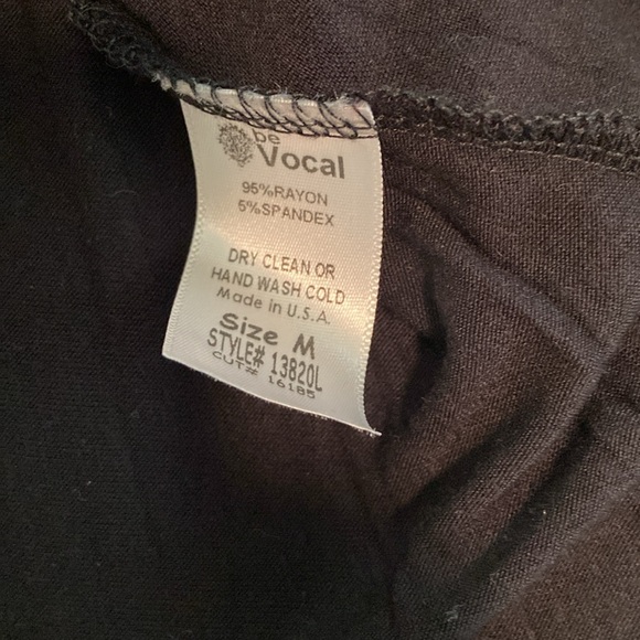 Embellished Black Women's Top medium - Picture 8 of 9